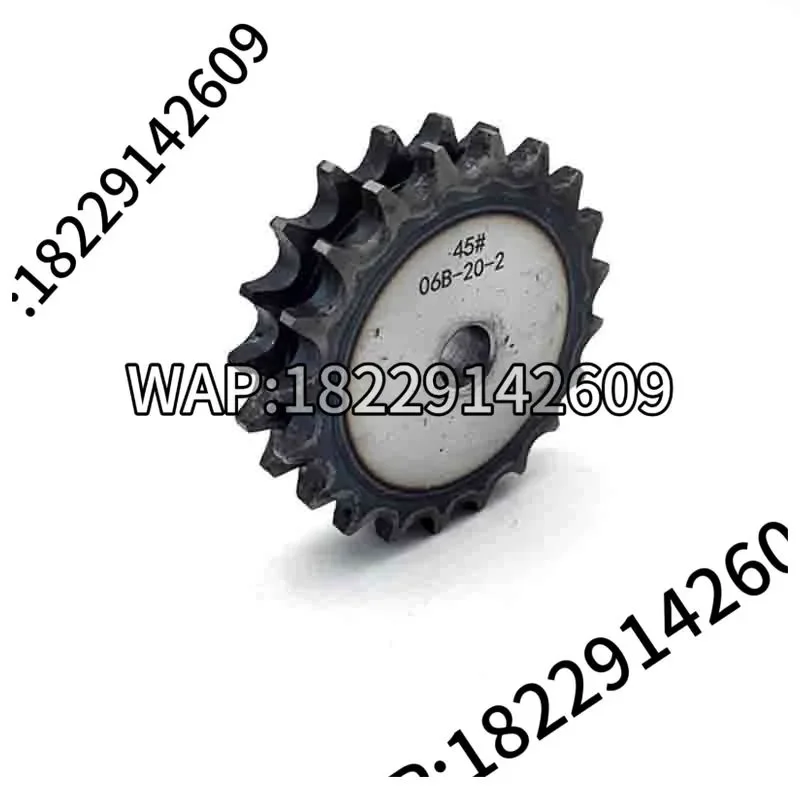 Double Row Drive Sprocket Wheel Gear 10-30 Teeth for 06B Roller Chain 06B-2 Duplex Chain Industrial Gear Accessories