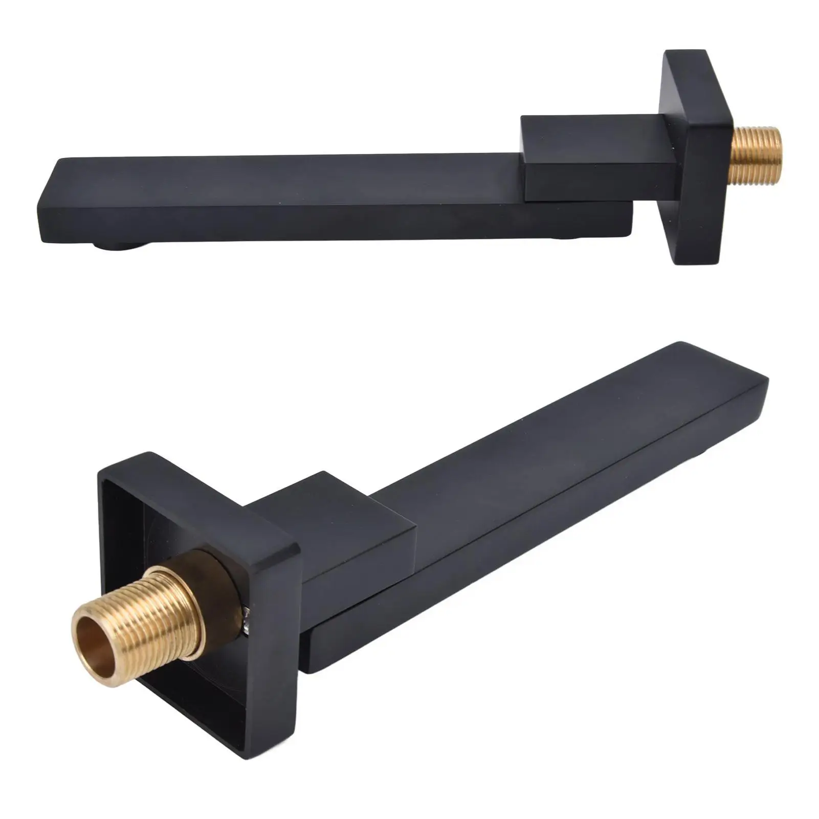 Brass Wall-Mounted Bathtub Faucet G1/2 Inch, 180° Adjustable Shower for Bathroom