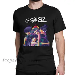 Men Fashion TShirt Funny Timothee Chalamet Graphic Tshirts Gorillaz Male TShirt 90s Vintage Short Sleeve Tee Men Clothing Shirt