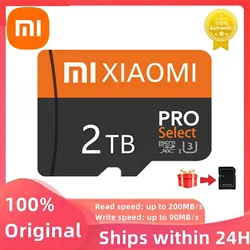 Xiaomi Microsd 2TB 1TB High Speed Memory Card 128GB 256GB 512GB Micro SD Card SD TF Flash Card Memory Cards Class 10 for Phone