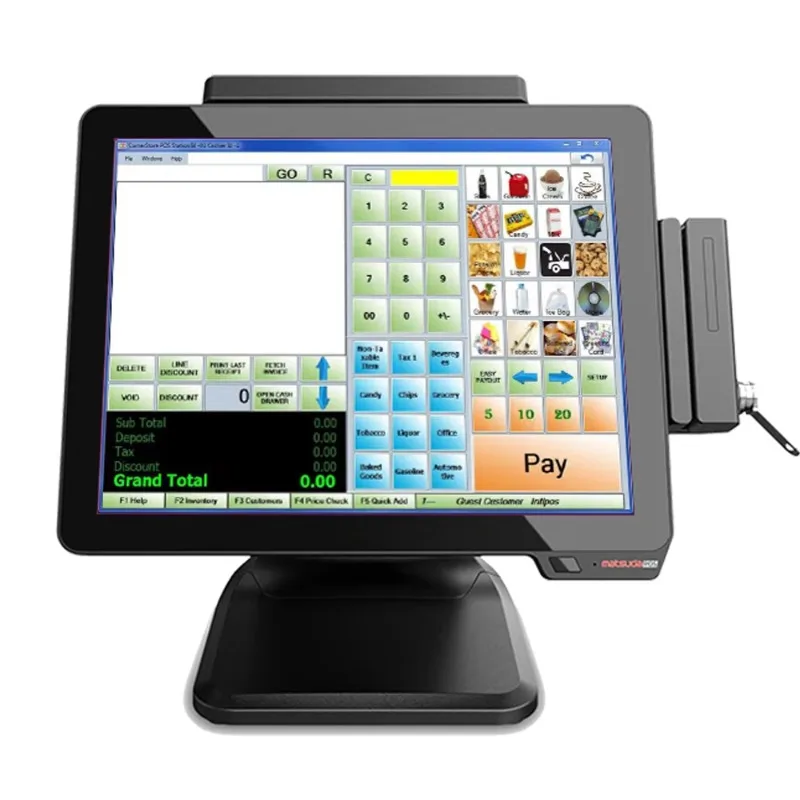 

2026 5 Wire Resistive / Capacitive All In One Touch Screen POS Terminal/POS System