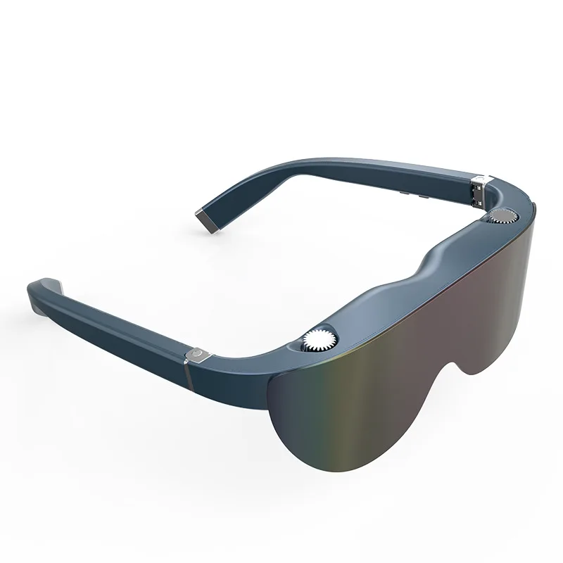 

MTMAXAR Портативные 3D-умные проекционные очки AR с красным и синим 3D безVR 50-80 дюймов, виртуальный экран и просмотр экрана мобильного телефона