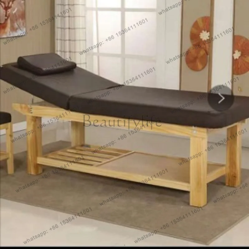 FG Sleep Tattoo Massage Beds Ear Cleaning Face Pedicure Beauty Massage Beds Knead PU Leather Furniture Массажный Стол MHAMC
