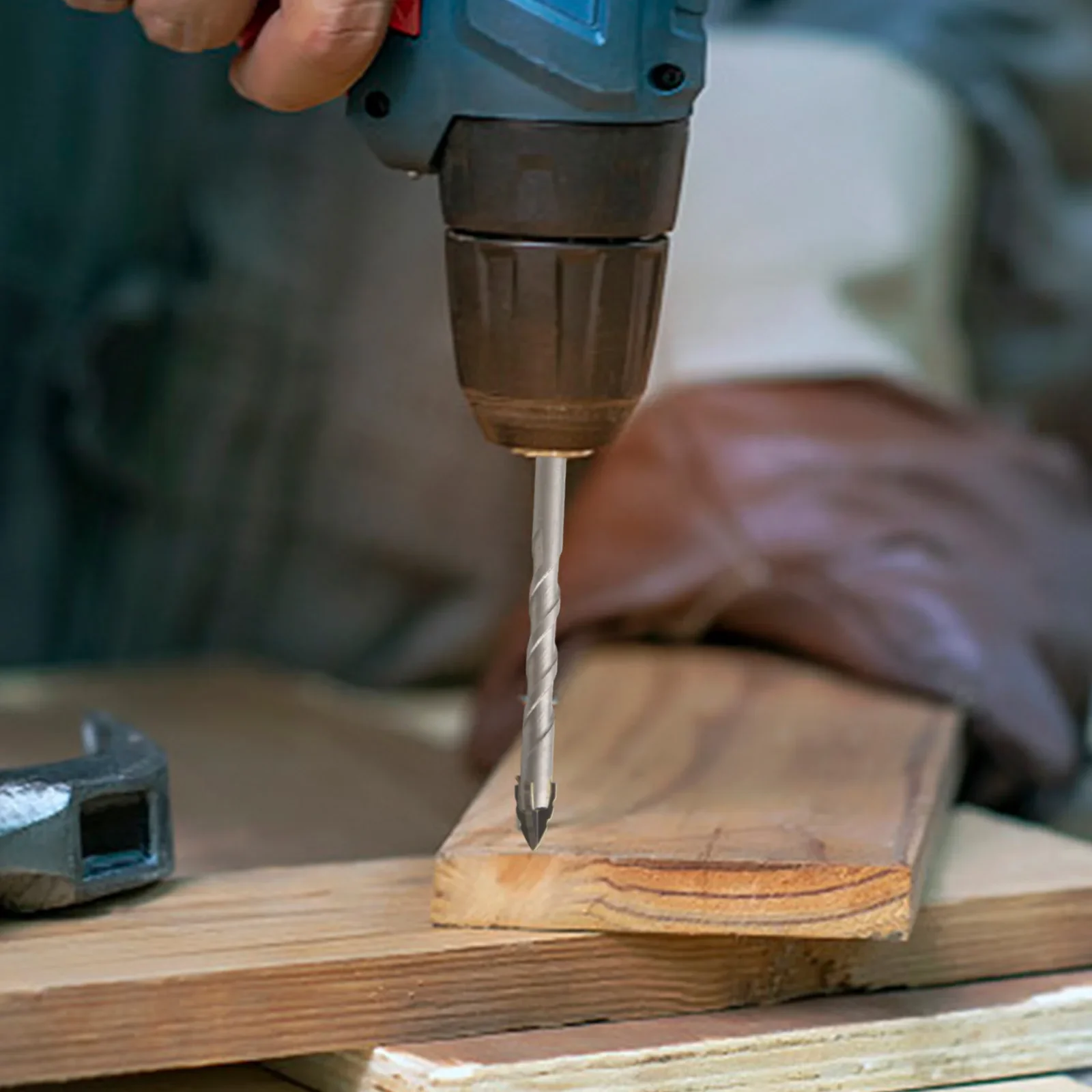 

Carbide Drill Eccentric Drill Bit Vibration Reduction Wide Applicability Carbide Drill Bit Set Power Tool Accessory
