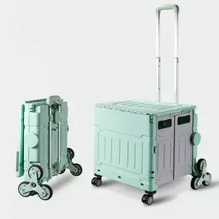 

Foldable Portable op Cart for Climbing Stairs Cam Picnic Vegetable Bung Hand-Pulled Cart Home Use Utili Vehicle