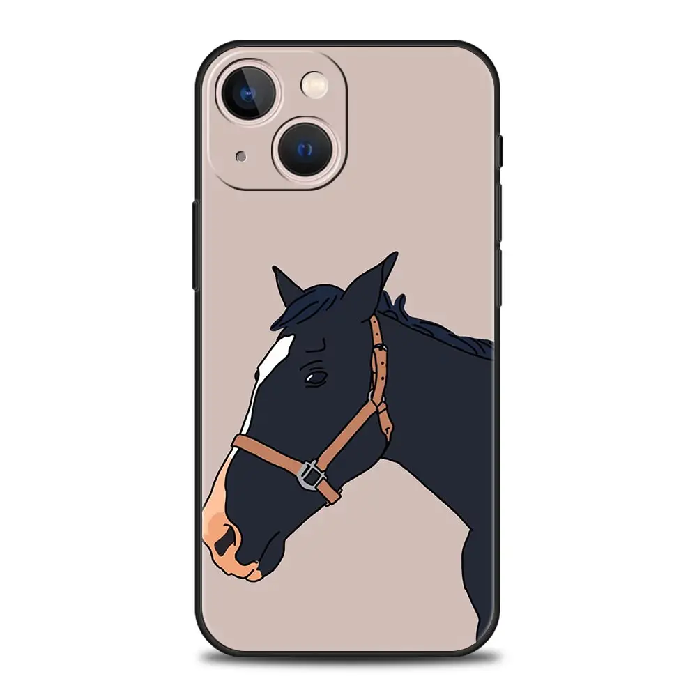 DIY horse Frederik The Phone Case For Apple iPhone 11 15 14 Pro MAX 12 13 7 8 Plus X XR XS MAX SE Silicone Cover Luxury Funda