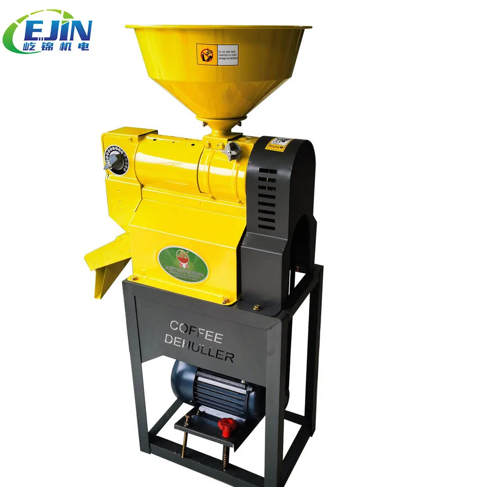 Commercial Brazilian Dry Fresh Coffee Bean Sheller Huller Parchment Skin Removing Processing Machine With Engine Core Component