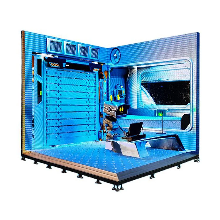 7680Hz High Refresh VR XR Virtual Production LED Wall 3D Immersive Indoor LED Video Wall Screen