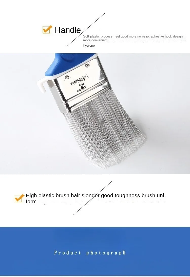 Multi-functional wall paint brush, paint edge roller brush, hand tools, household paint, wall painting tools