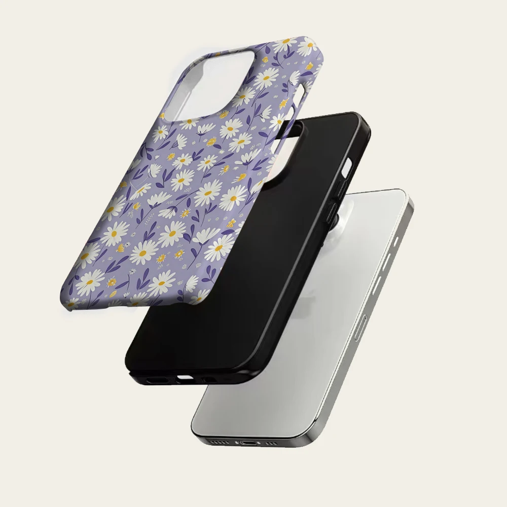 Lavender Daisy & Bee IPhone17 Must for Magnetic Phone Case for IPhone 17 16 15 14 13 Pro Max Plus Single Double-layer Tough Case