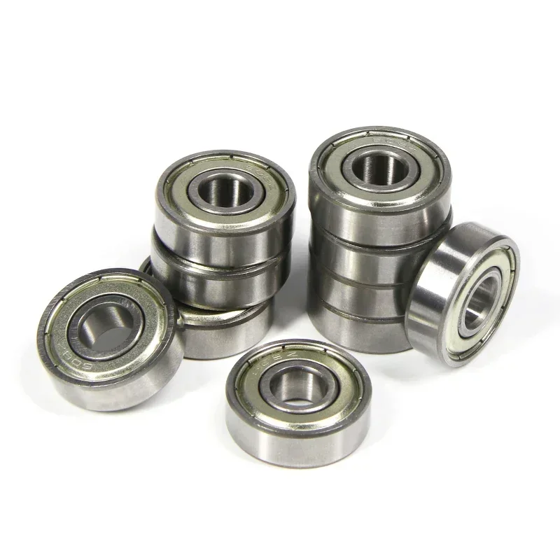 Rodamientos de bolas 608Z 608ZZ 8x22x7mm ABEC-7 Mini rodamiento rígido de bolas de acero al carbono para monopatín Scooter piezas de impresora 3D