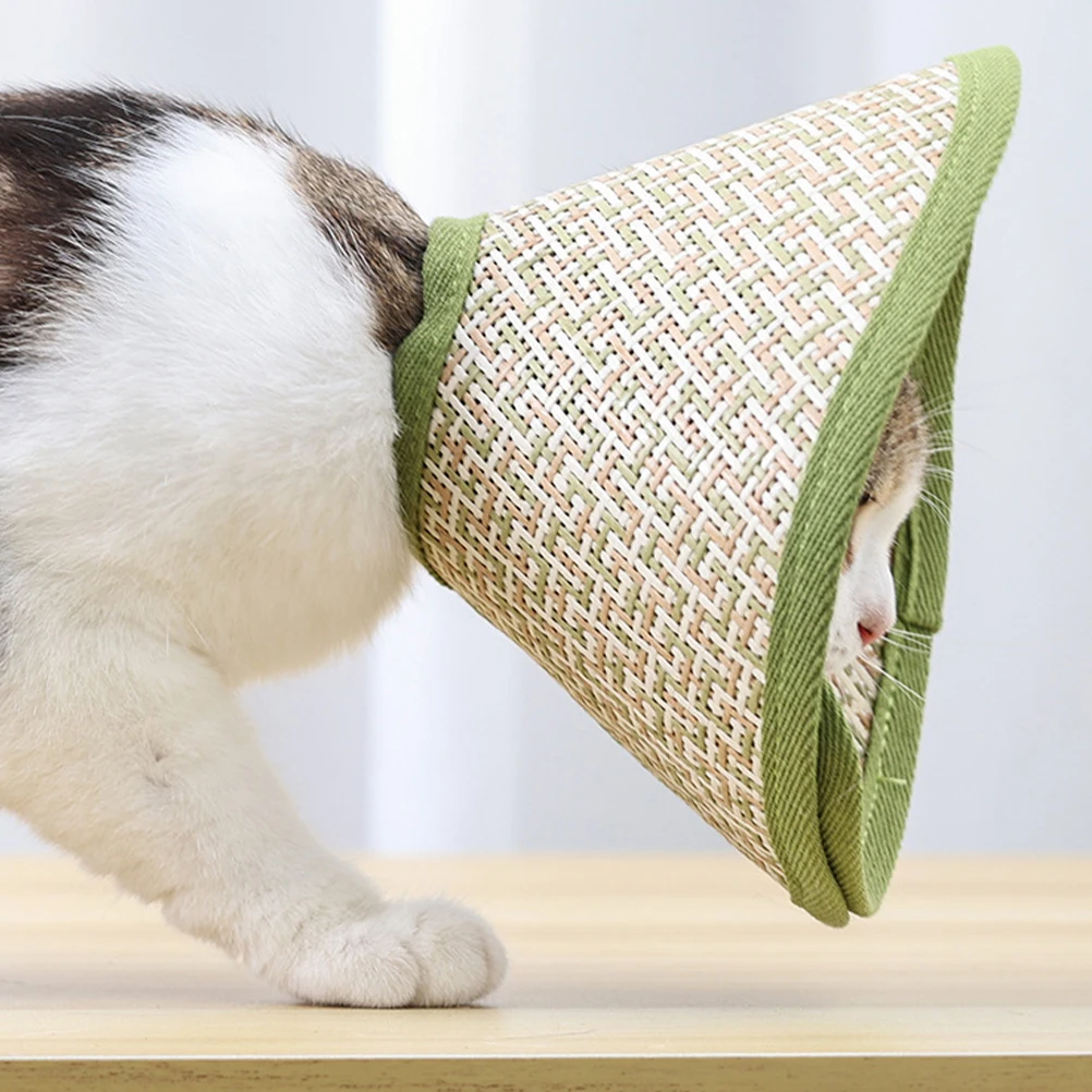 

Cat Cone Collar Recovery Neck Accessories for Dog Kitten Premium Prevent Licking Wounds Sticky Elizabeth Circle