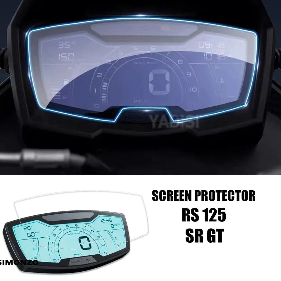 

Motorcycle Scratch Cluster Screen Dashboard Protection Instrument Film For Aprilia SR GT 125 200 RS125 Tuono 125 SXR 50 125 160