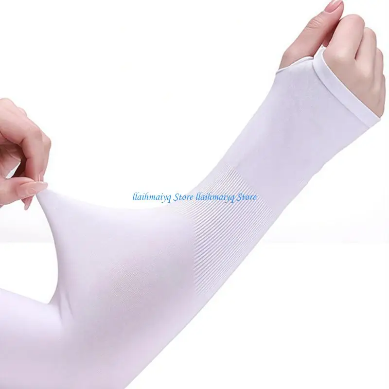 

573B Seamless Arm Sleeves Suitable For Workouts Commuting Driving Cycling