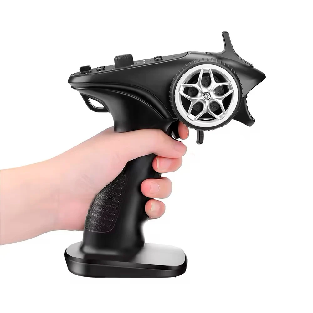 RC 2,4 GHz TX-4 Afstandsbediening 4CH Digitale Radiozender met Ontvanger voor 1/8 1/10 RC Auto Boot Tank Crawler SCX10