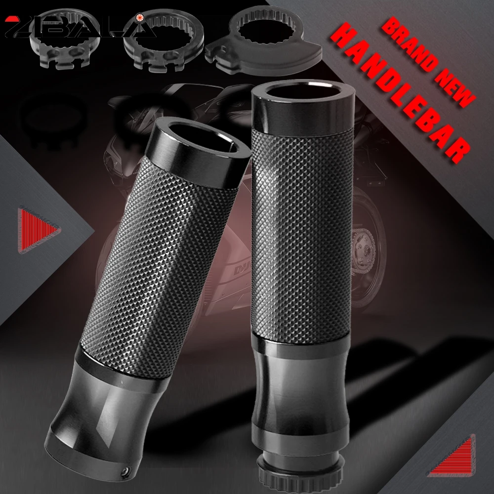 Handle Grip 7/8'' 22MM 24MM Handle bar Caps Handlebar Grips CNC 22MM 24MM Motorcycle Universal Street & Racing Moto Racing Grips