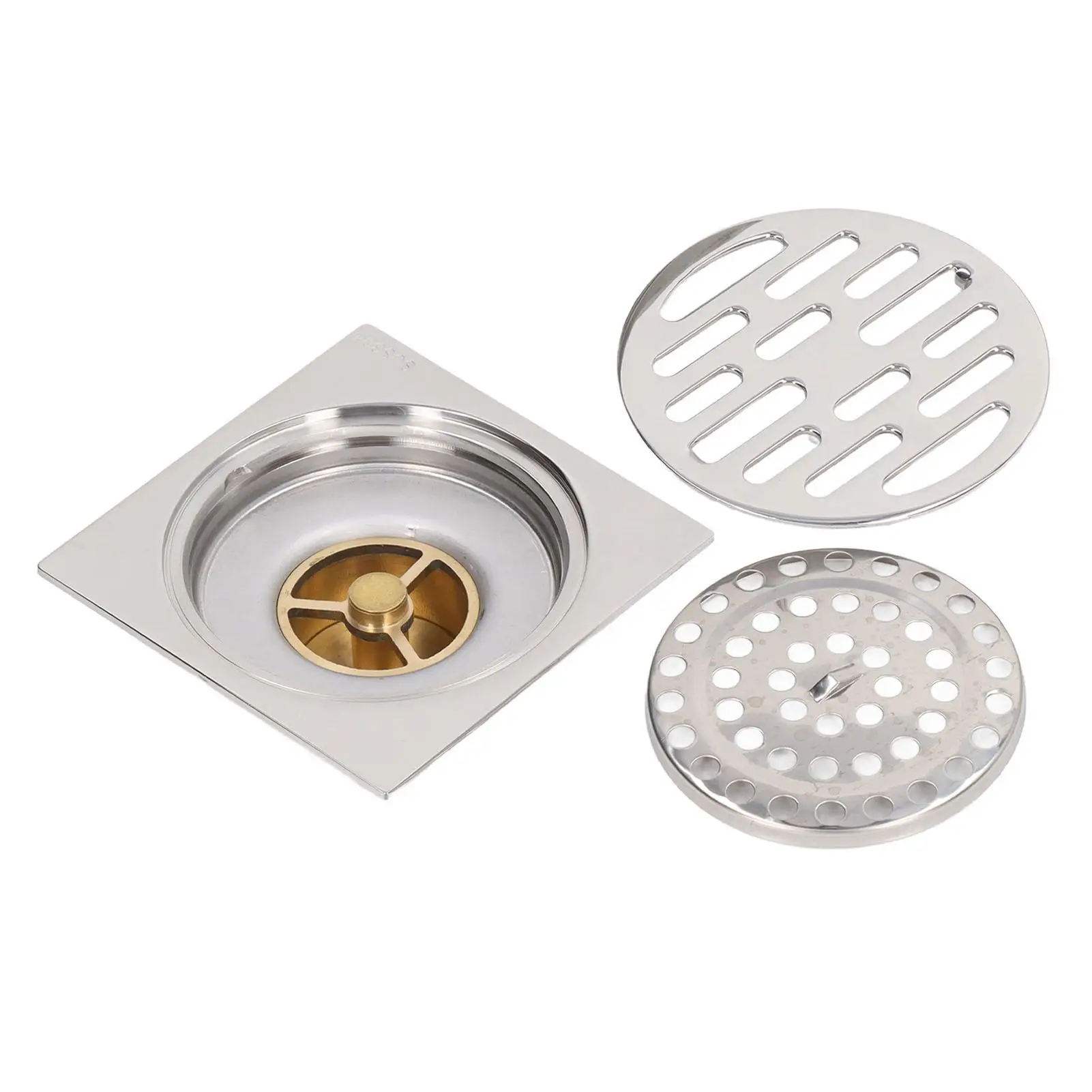 

4-Inch Shower Drain - Odor & Insect Proof Floor Drain for kitchen & for balcony Use