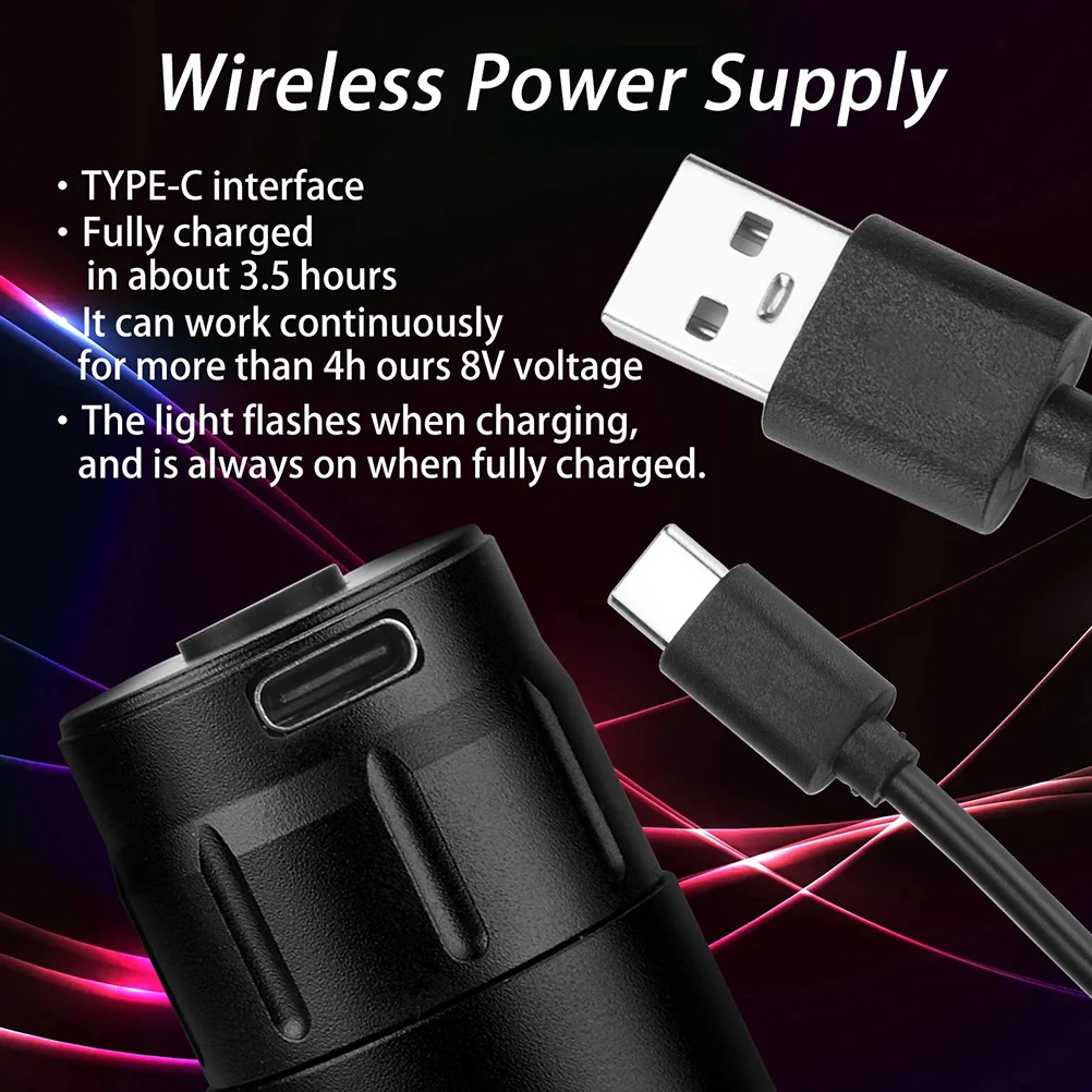 

USB Tattoos Power Supply Digital Voltage Regulator Premium Aluminum Alloy Lightweight Small Portable Tattoo Machine Adapter