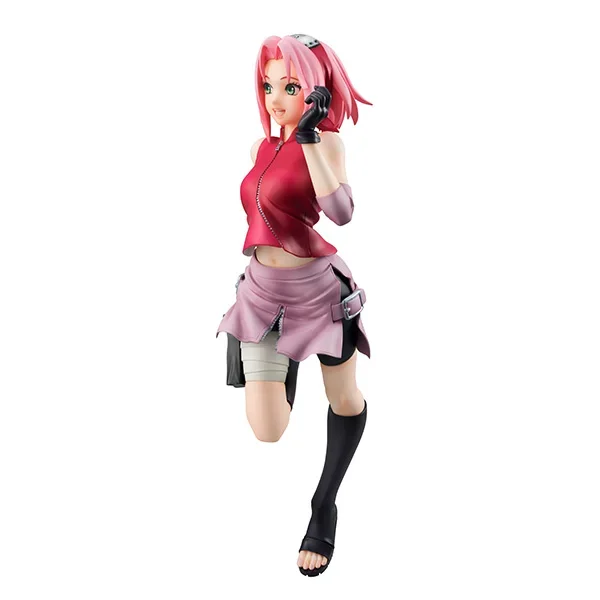 Anime NARUTO Figure Sakura Haruno Lovely Shippuden PVC Action Figure NARUTO Sakura Naruto Kakashi Itachi Model Toy Gift 22cm