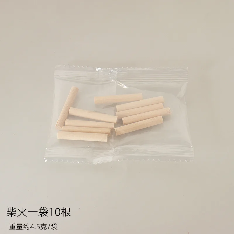 1set Mini Brandhout Sticks Houten Model Poppenhuis Miniatuur Etalage Fotografie Set Props Handgemaakte DIY Home Decor Decoratie