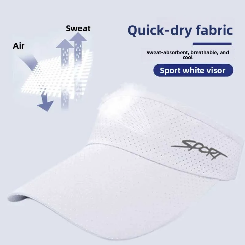 Lightweight Quick-Dry Running Hat Men's Summer Outdoor Marathon Tennis Special Sports Cap Breathable Mesh Unisex Cap view 2