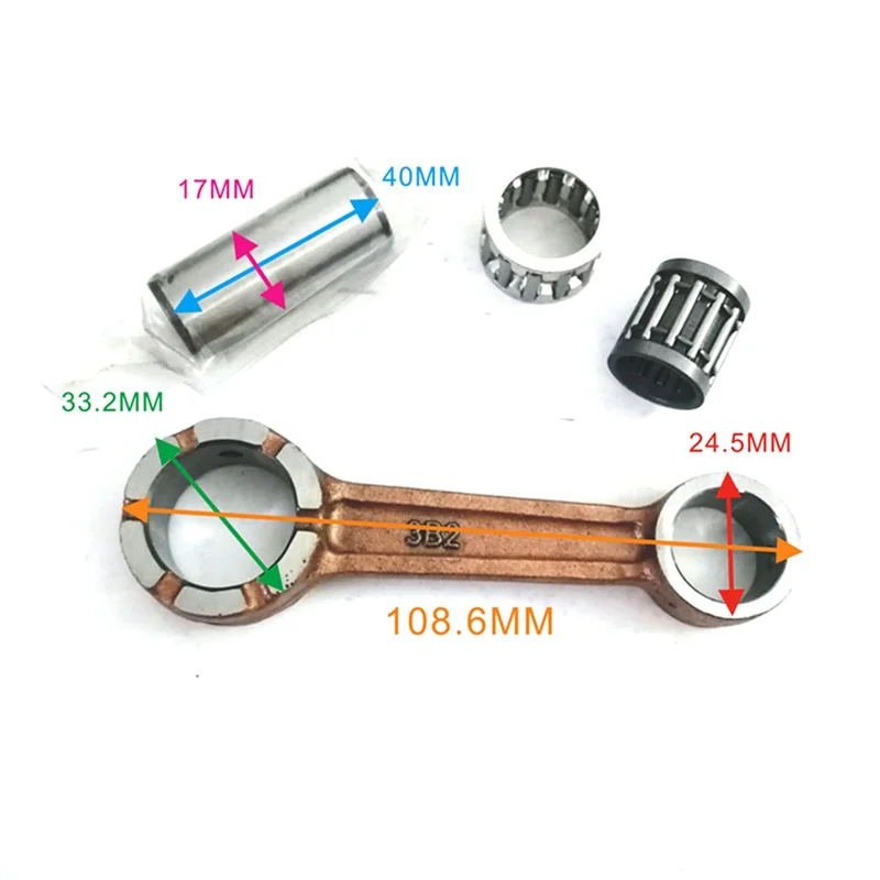 NEW-3B2-00040 ربط قضيب عدة لمحرك Tohatsu الخارجي 2 السكتة الدماغية 9.8HP 8HP 6HP 3B2-00040-0 محرك القارب