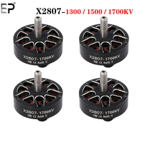 EP Brushless Motor X2807 1300/1500/1700KV 2-6S 4mm Bearing Shaft Motor for RC FPV Racing Drone Multicopter DIY Upgrade Parts