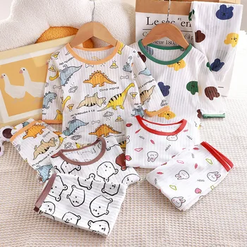 Kids Cartoon Summer Outfit Set 1