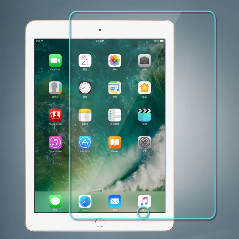 ใหม่กระจกนิรภัยป้องกันหน้าจอสำหรับ Apple iPad 4 9.7นิ้วแท็บเล็ตป้องกันฟิล์ม