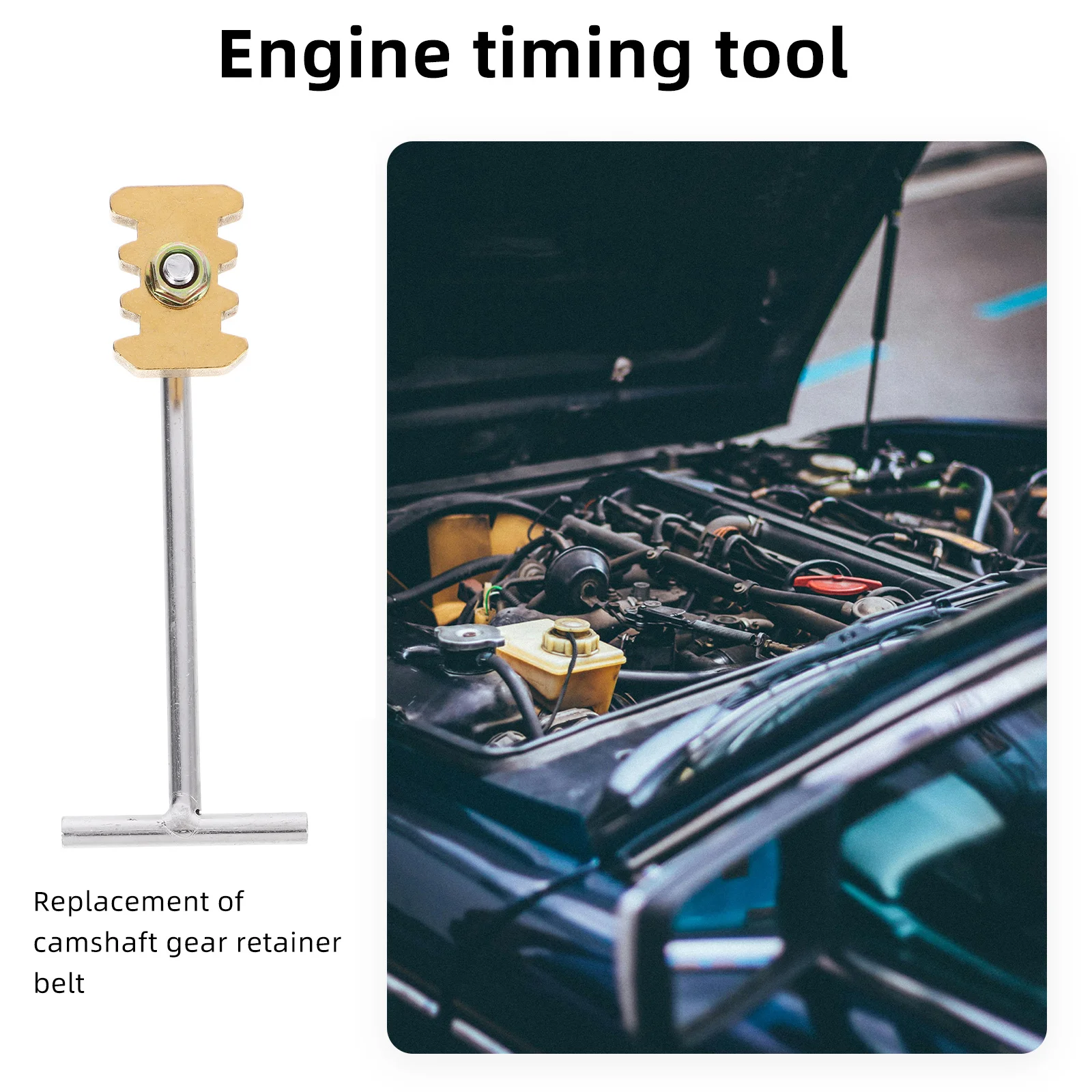 

Belt Crank Pulley Tool Kit Car Engine Timing Cam Alignment Tools Auto Crankshaft