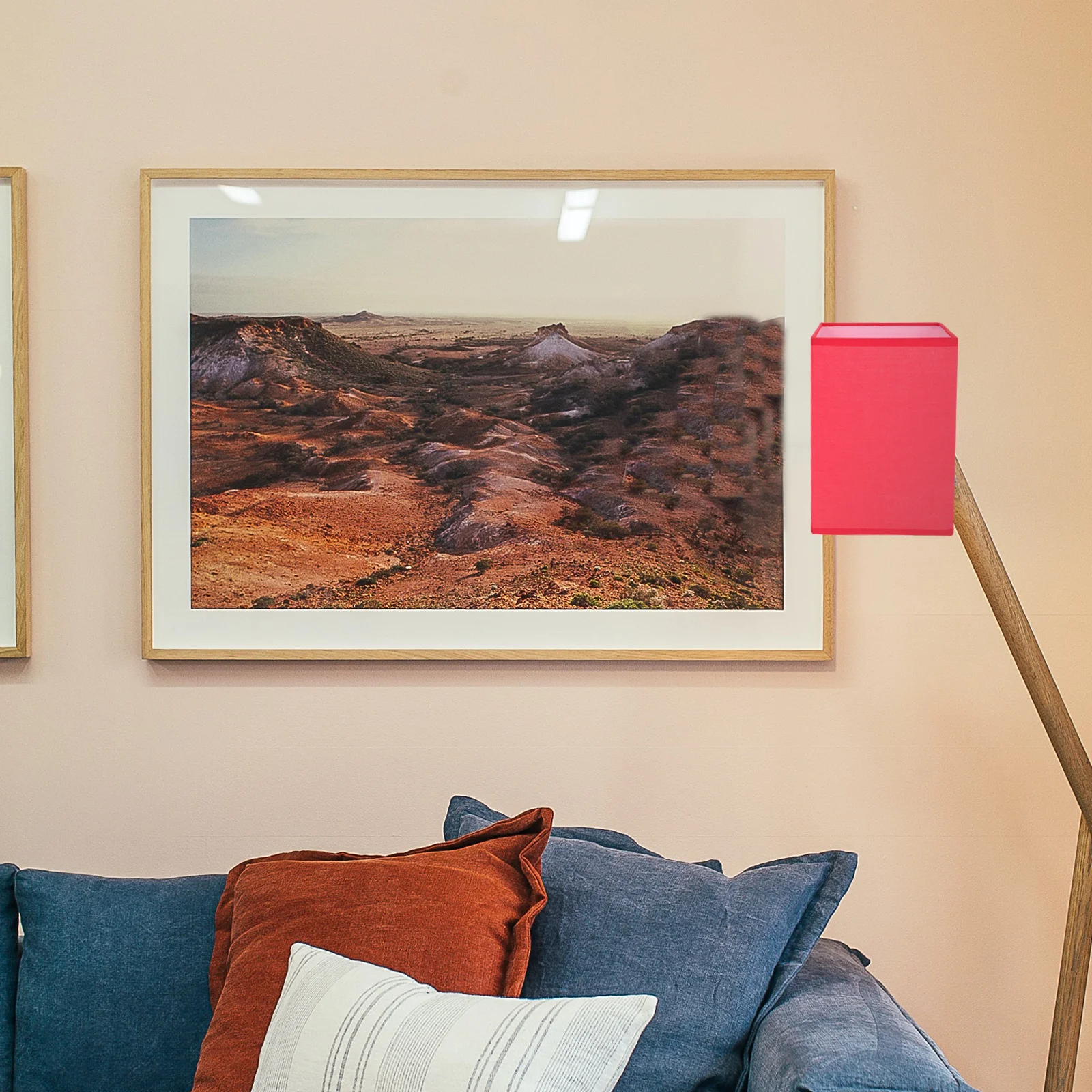 

Square Lampshade Light Cover Accessory Premium Material Durable Practical Sturdy Structure Warm Atmosphere Decorative Diffuse