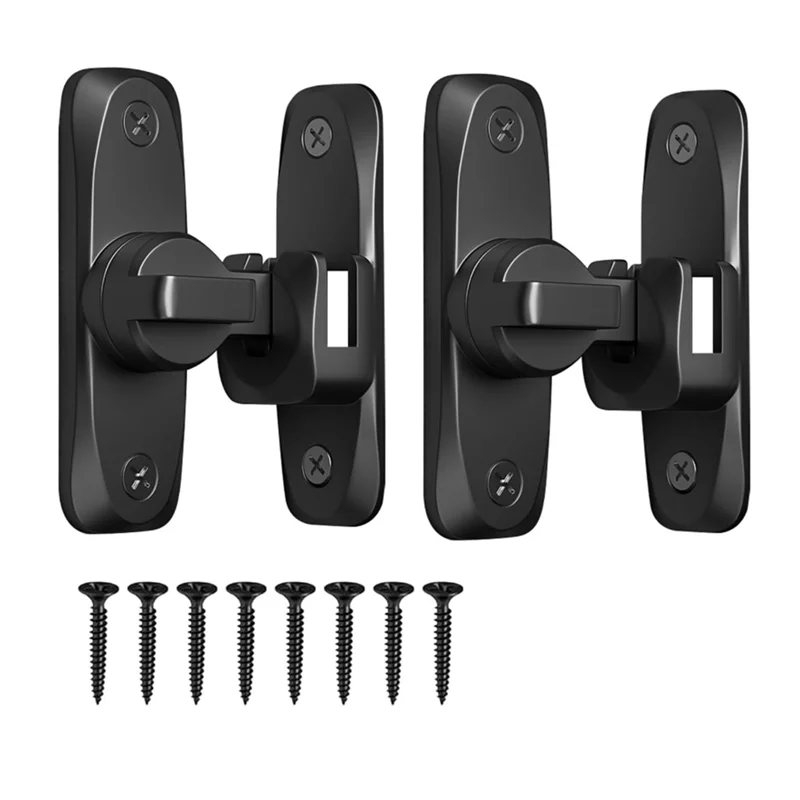 

A93Z Sliding Door Lock 90/180 Degree Heavy Duty Flip Gate Latches For Garden,Window, Indoor