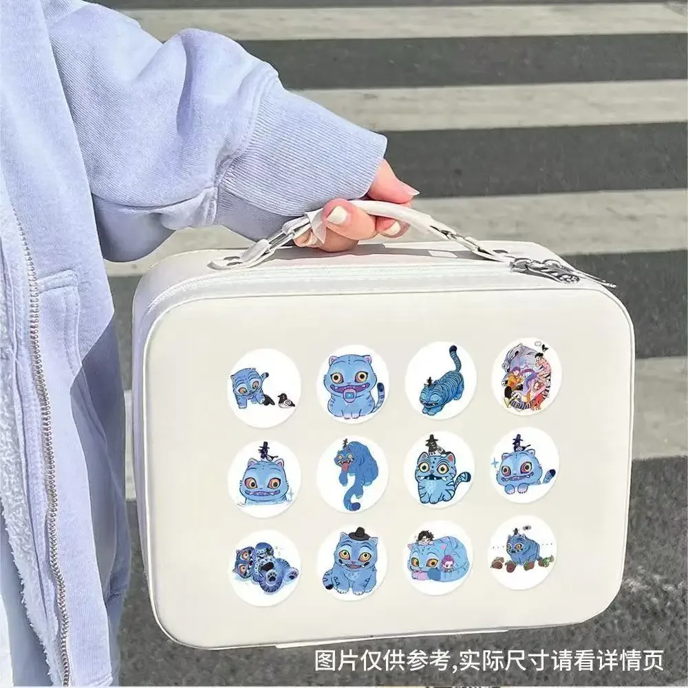 50-500 pçs novo anime kpop demônio caçadores adesivos diy scrapbooking telefone bagagem skate decalque à prova dwaterproof água kawaii