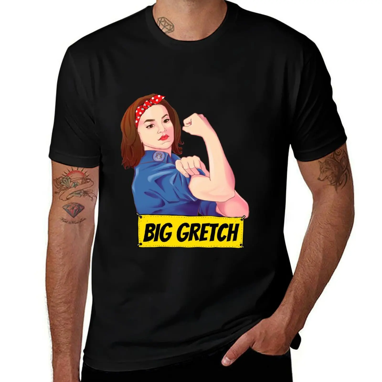 

Gretchen Big Gretch Whitmer T-Shirt t shirt custom print t shirts cotton 100% mens graphic t shirts T-Shirt