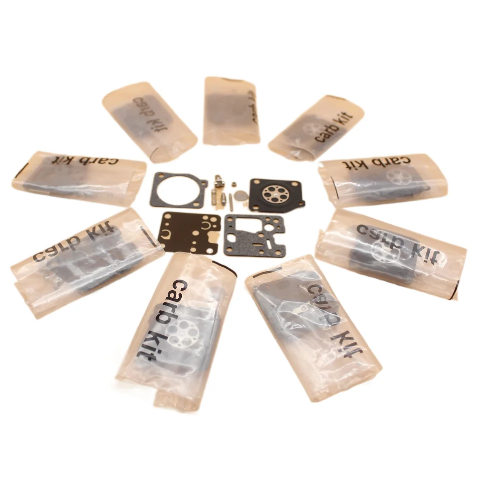 10pcs/lot Carburetor Repair Rebuild Kit For Echo SRM230 SRM 231 210 210i 225 225i Trimmer Blower RB-107