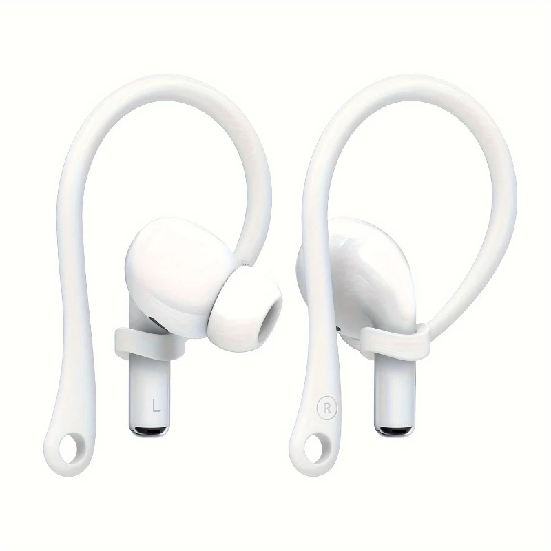 Silicone Ear Hooks For Apple AirPods Pro 2 Accessories Anti-fall Bluetooth Earphone Holder For Airpods 1 2 3 Pro Sports Earhooks