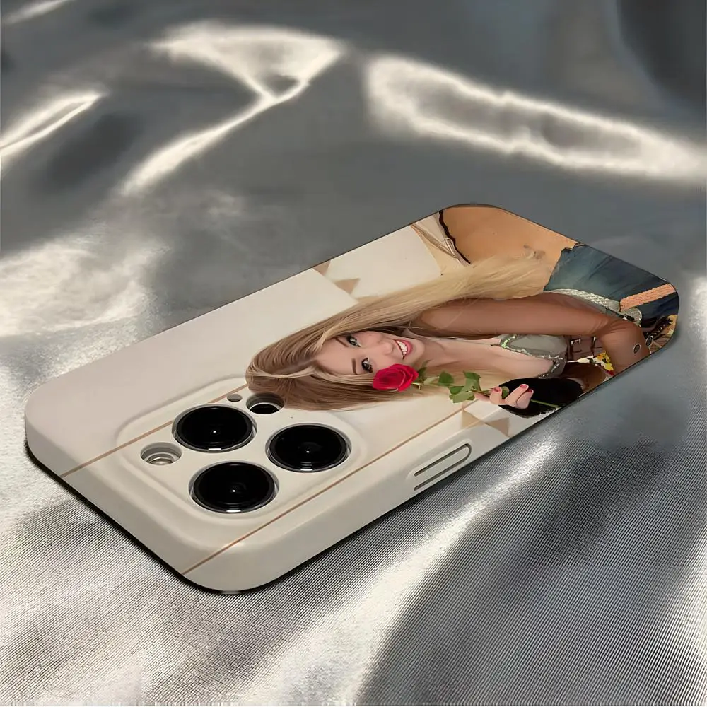 B-Belle Delphine جراب هاتف آيفون 16 برو ماكس 15 14 13 12 11 Pro11 Mini 2025 16 لامع HD غطاء الفيلم