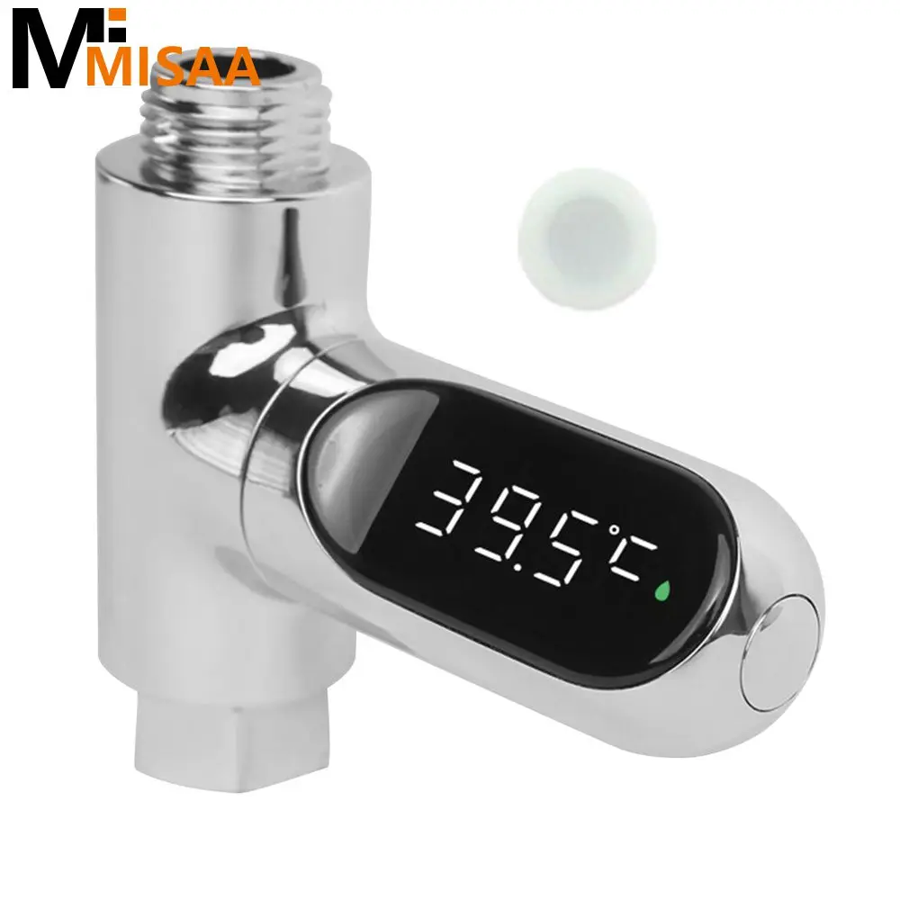 Shower Thermometer Innovative Convenient Modern Highest Evaluation High-tech Revolutionary Energy-saving Shower Accessories