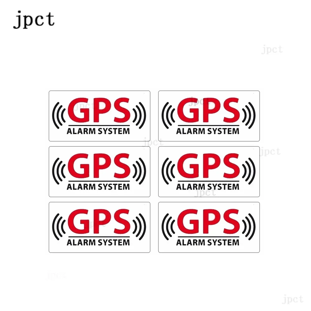 

Ctcmfashion alarm system GPS tracking device safety warning 5cmx3cmpvc vinyl waterproof cover scratched car sticker