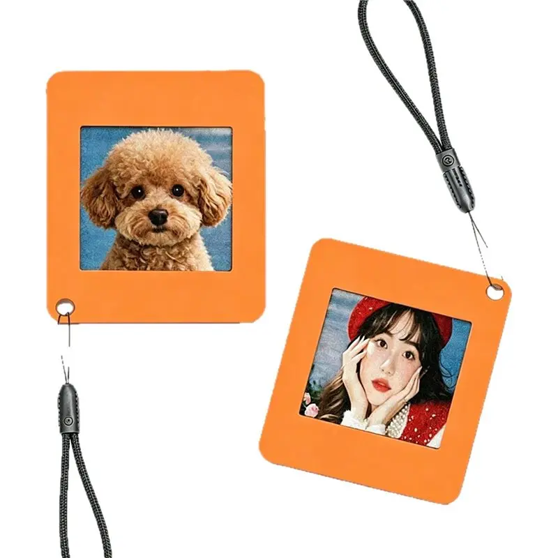 [NEW!A25P】 Wireless Transmission Keychain Function Memory E-Paper Ink 1.54 Inch 4 Colors Display Screen Image Display