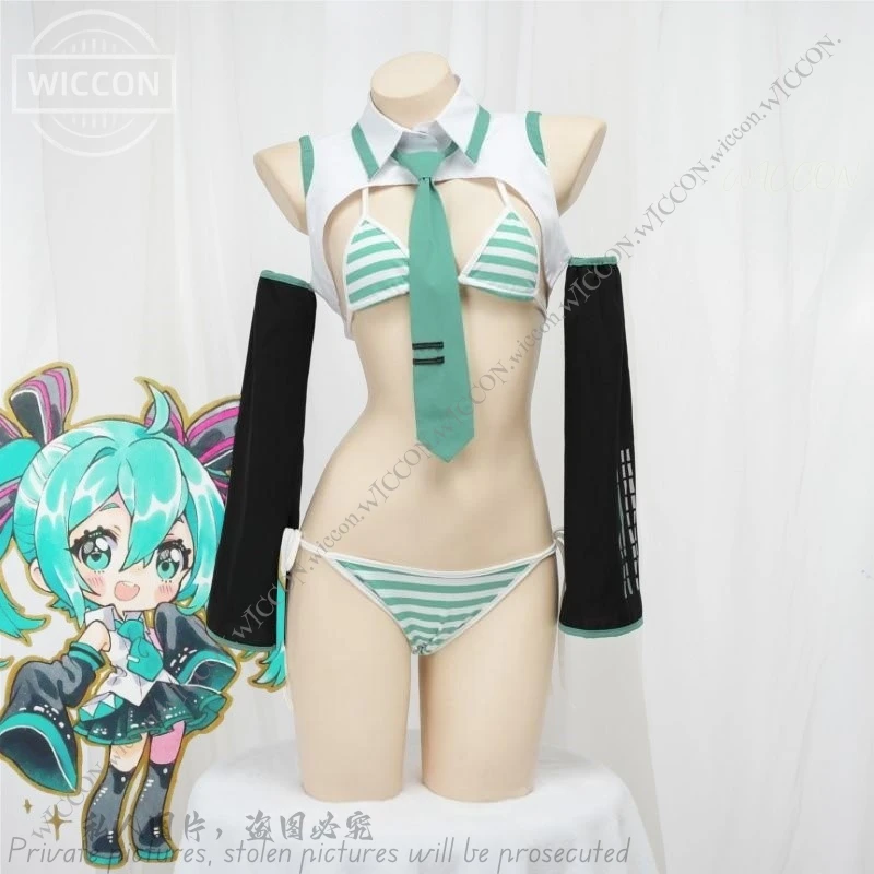 Mikuku Cosplay Costume di Halloween mikku Project Sekai Colorful Stage PJSK Fanart creazione secondaria Halloween Party Woman Fancy