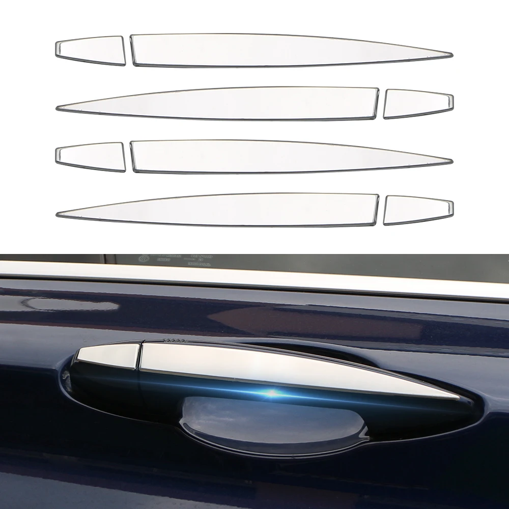 Car Door Handle Cover Trim for BMW X1 F48 2016 2017 2018 2019 2020 2021 Stainless Steel Sticker Styling Exterior Accessories