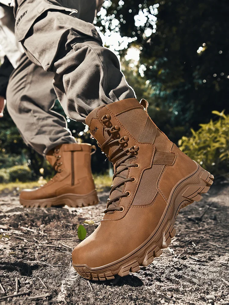 

Men's High-Top Outdoor Hiking Boots, Casual, Comfortable and Warm Hiking Boots