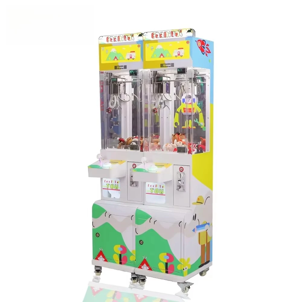 

Mega Mini Claw Machine Kids Coin Operated Crane Toy Custom with 1-Year Warranty Doll Claw Gift Toy Machine