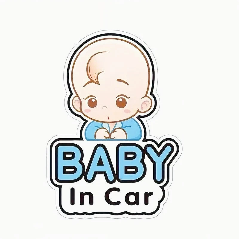 

Наклейки для украшения автомобиля ДЛЯ ребенка в машине (мальчика) наклейка знак безопасности для окна автомобиля 20 см PVCKK