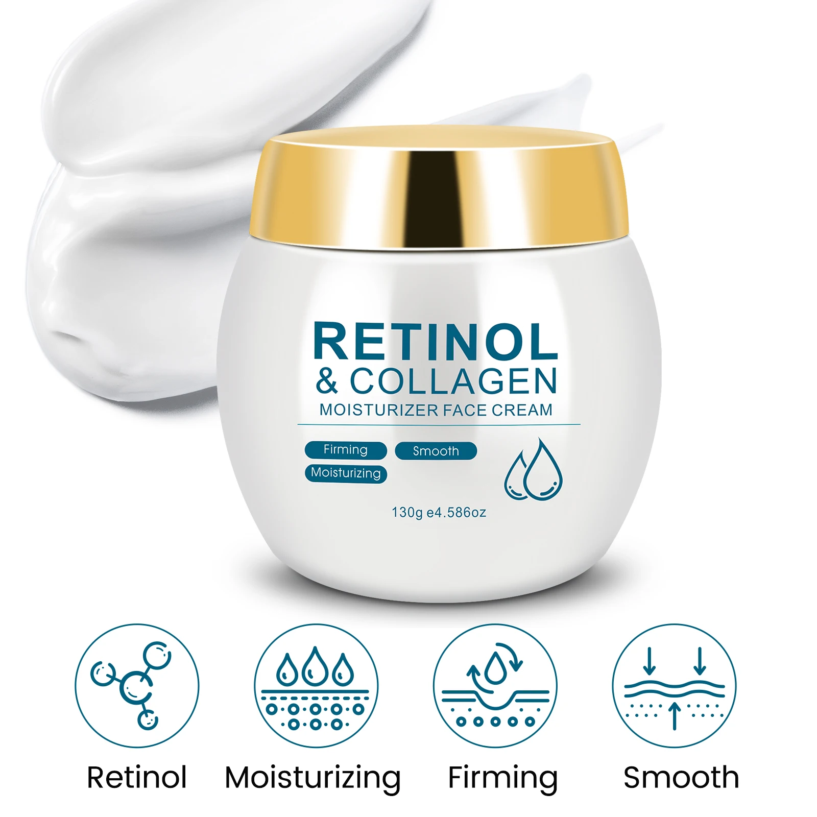 Retinol Moisturizing Cream Firms & Smooths Make the Skin Appear Lighter, Brighter, or More Radiant - view 7