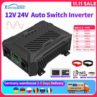 DATOU BOSS Pure Sine Wave Inverter 12v 24v 1200w 2300w Two Voltages Support dc ac Inverter 12v to 220v EU Peak Power 4000W