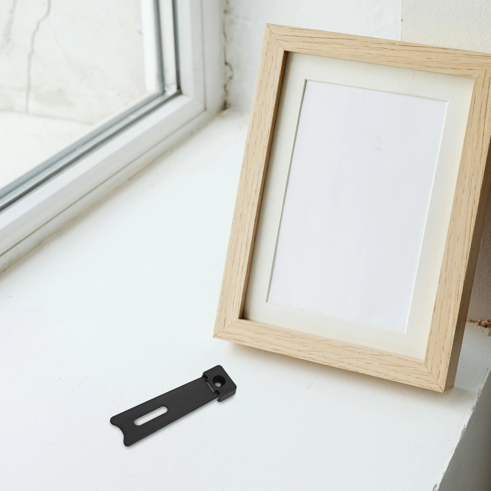 

10pcs Picture Easel Back Sturdy Self-Adhesive Design Durable Support Various Frame Sizes Easy Install Remove Display