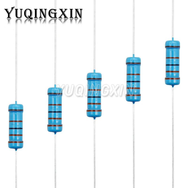 10pcs 3W Metal Film Resistor 1%  0.1R - 2.2M 2.2 10 100 150 220 270 330 470 1K 2.2K 4.7K 10K 15K 22K 47K 100K 220K 470K 1M ohm image 2