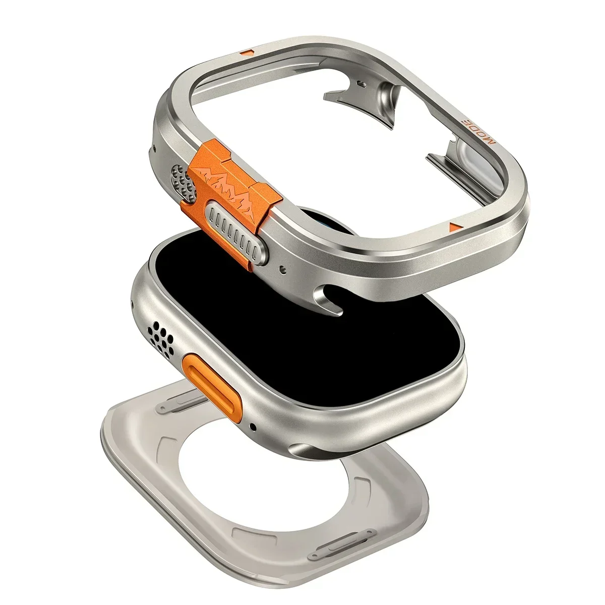 Funda de aleación de Metal para Apple Watch 10, funda protectora de 46mm, cubierta de aluminio, marco de parachoques para IWatch Series 10 Ultra 2, Protector de 49mm